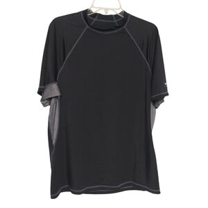 Men's Black Speedo Swim Tech T-Shirt